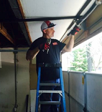 garage door technician Mark Brolley